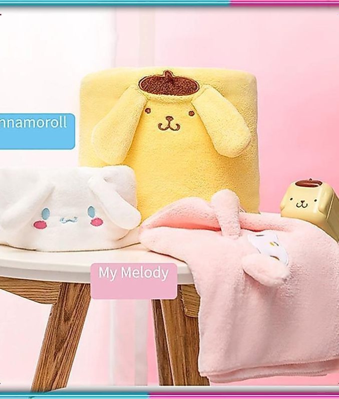 Khăn Tắm Hình Nhân Vật Hoạt Hình Cao Cấp Dễ Thương Cho Bé Yêu