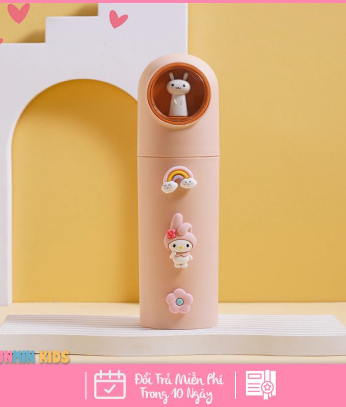 Bộ Sản Phẩm Hộp Đựng Kem Đánh Răng Và Bàn Chải Di Động Dễ Thương Cho Bé