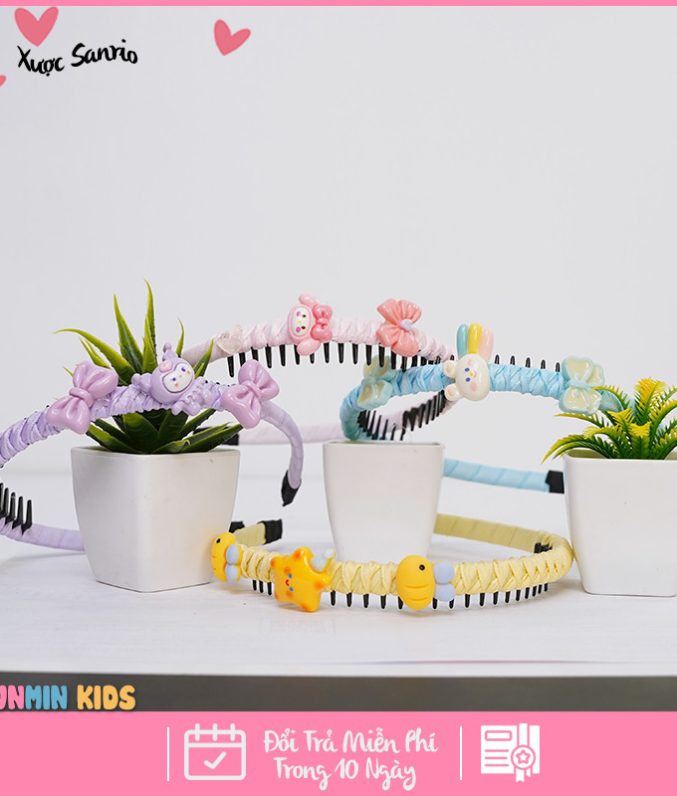 Xược Tóc Trẻ Em Hình Nhân Vật Hoạt Hình Dễ Thương Cho Bé Gái
