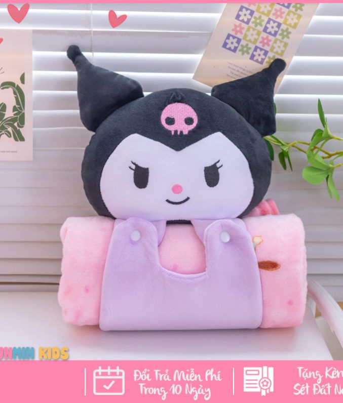 Bộ Chăn Gối Ôm Hình Dễ Thương Cho Bé