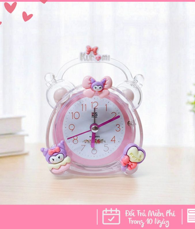 Đồng Hồ Báo Thức Hình Nhân Vật Hoạt Hình Dễ Thương Cho Bé