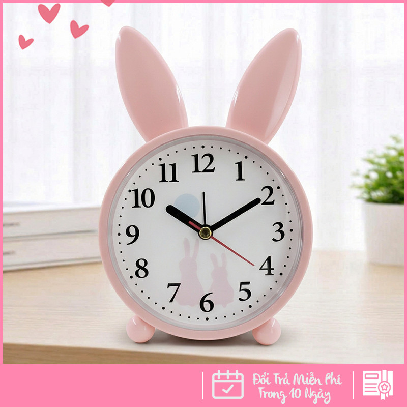 Đồng Hồ Báo Thức Hình Thú Dễ Thương Cho Bé Trang Trí Bàn Học Phòng Ngủ