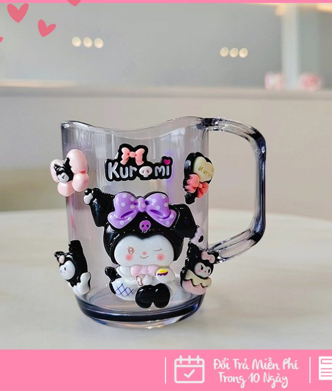 Bình Nước Học Sinh Dễ Thương Hình Nhân Vật Hoạt Hình - Bình Đựng Nước Bé Gái Đi Học Xinh Xắn