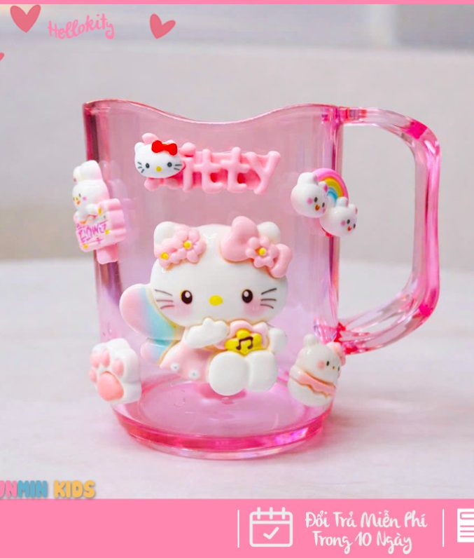 Cốc Đánh Răng 3D Cho Bé – Nhân Vật Dễ Thương bé yêu thích