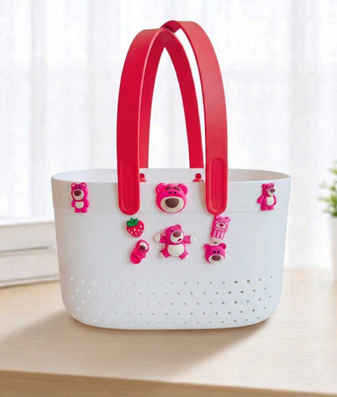 Giỏ Đựng Đồ Dùng Cho Bé Gái Nhân Vật Dễ Thương – Gọn Gàng, Xinh Xắn, Tiện Lợi Mỗi Ngày