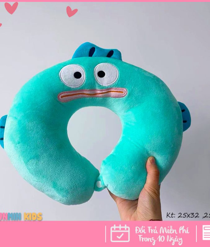 Gối Cổ Hình U Dễ Thương Cho Bé