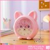 Đồng Hồ Báo Thức Hình Thú Dễ Thương Cho Bé - Thỏ Mèo Hươu Chó, Có Nhạc Đèn Ngủ Báo Lại, Chạy Êm Để Bàn Phòng Ngủ Trẻ Em
