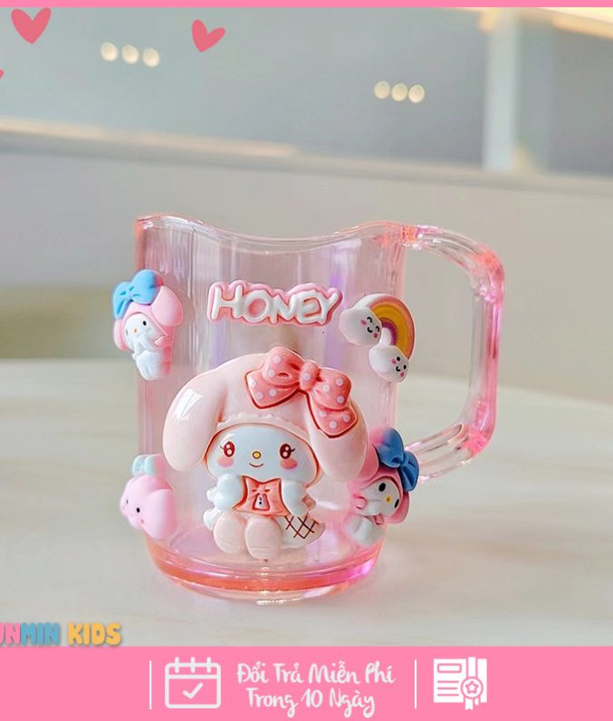 Cốc Đánh Răng 3D Cho Bé – Nhân Vật Dễ Thương bé yêu thích