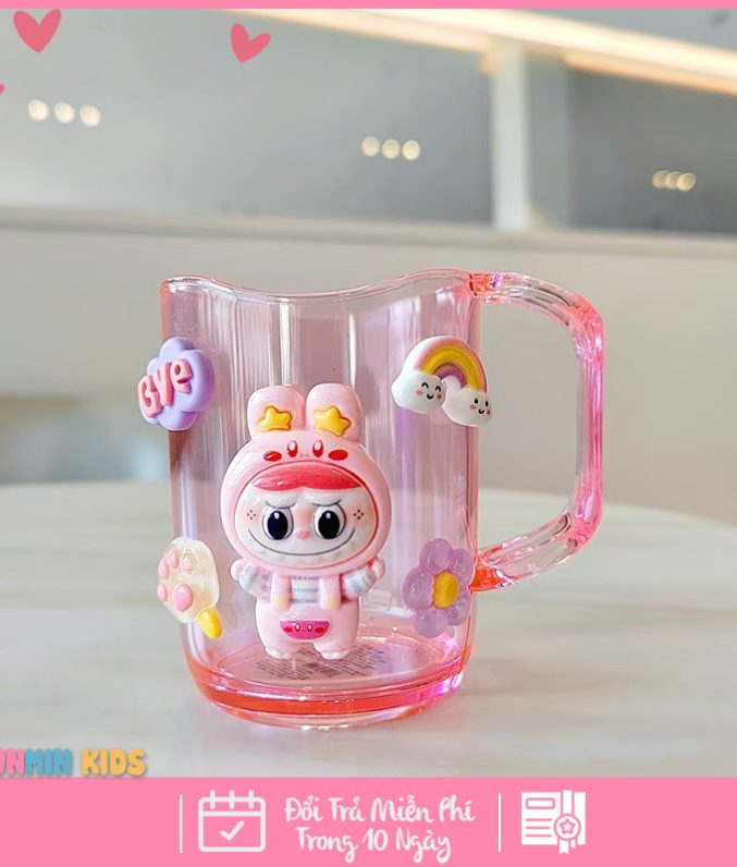 Cốc Đánh Răng 3D Cho Bé – Nhân Vật Dễ Thương bé yêu thích