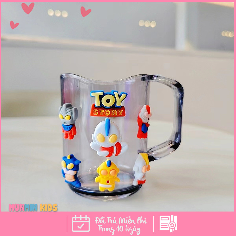 Cốc Đánh Răng 3D Cho Bé – Nhân Vật Dễ Thương bé yêu thích