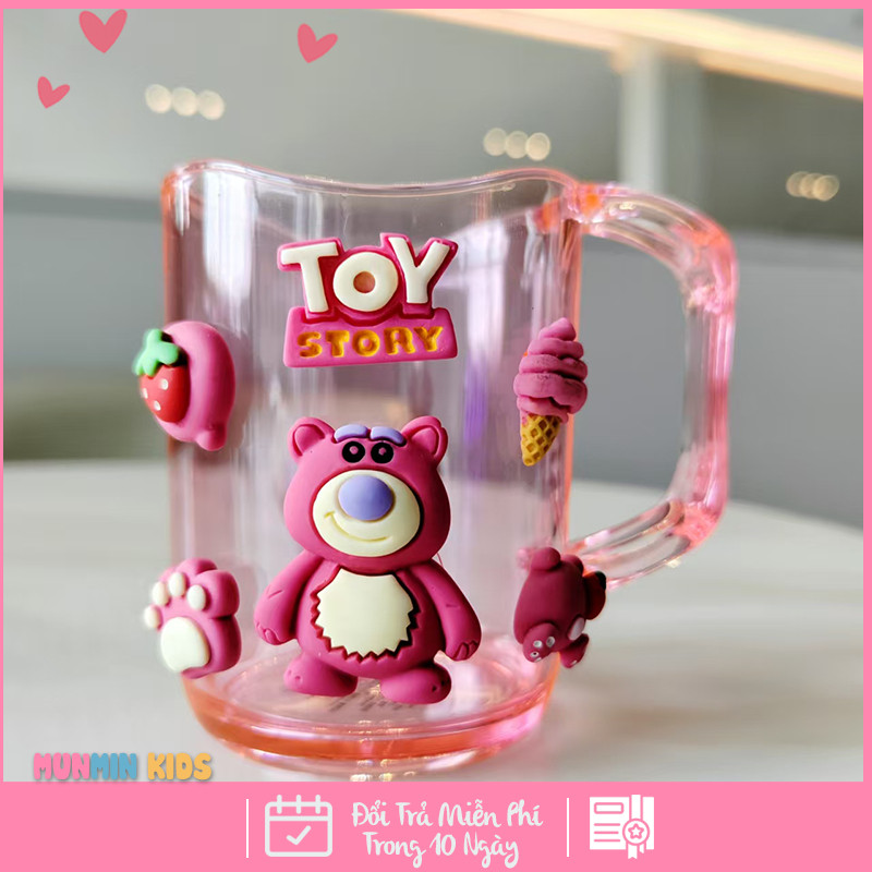 Cốc Đánh Răng 3D Cho Bé – Nhân Vật Dễ Thương bé yêu thích